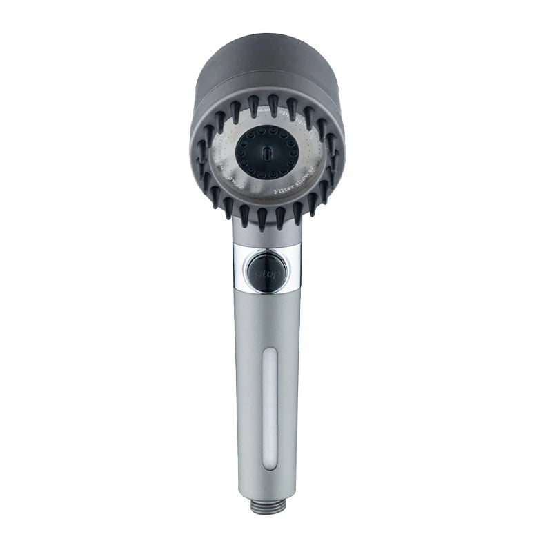 High Pressure Boost Pressure Massage Filter Shower Head with 3 Modes